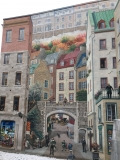 Mural in Old Quebec