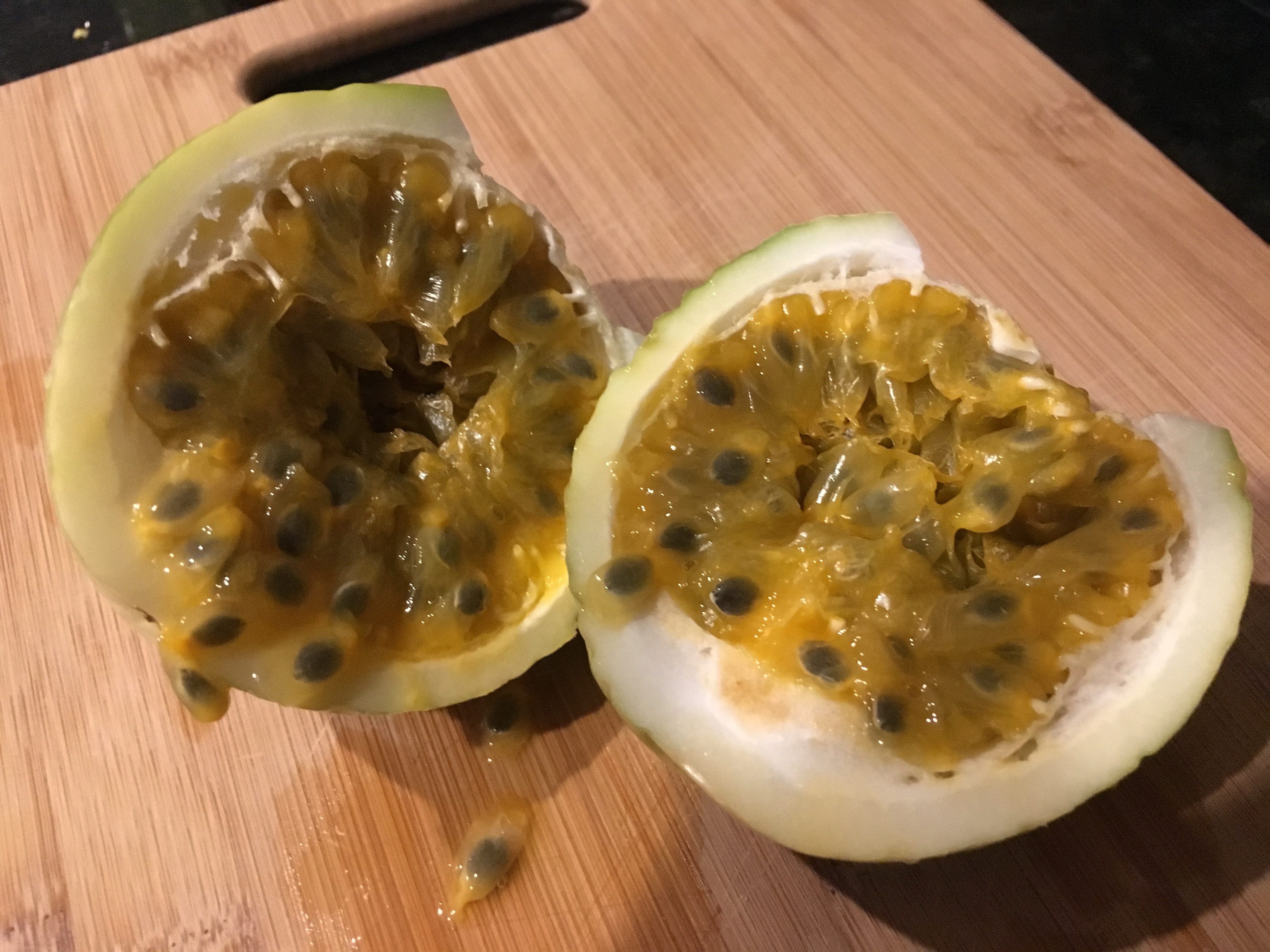 Passion Fruit Innards (hmm, maybe a good band name?)