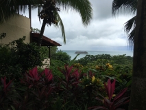 View of the ocean from pool area at Hotel Villas Nicolas